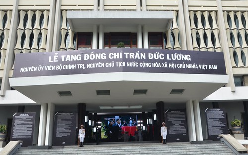Lễ Quốc tang nguyên Chủ tịch nước Trần Đức Lương tại Thành phố Hồ Chí Minh