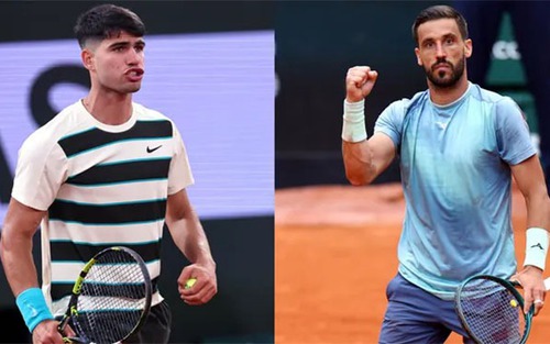 Lịch thi đấu Roland Garros hôm nay 30/5: Alcaraz gặp tay vợt hạng 63 thế giới