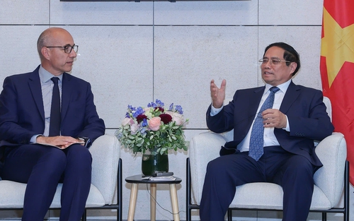 Thủ tướng Phạm Minh Chính làm việc với các tập đoàn hàng đầu Pháp thúc đẩy hợp tác đầu tư trên các lĩnh vực