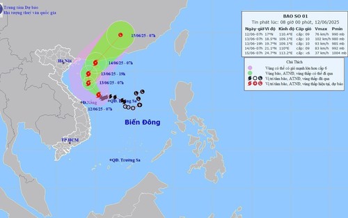 Ứng phó với bão số 1: Quảng Bình đề phòng mưa lớn gây ngập lụt và sạt lở đất đá