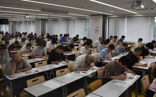 Lần đầu tiên thi tuyển cấp độ cao nhất trong năng lực tiếng Việt tại Nhật Bản