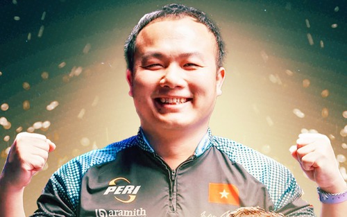 Cơ thủ Nguyễn Anh Tuấn vô địch Peri Tribute Cup 2025 sau khi đánh bại đối thủ Philippines