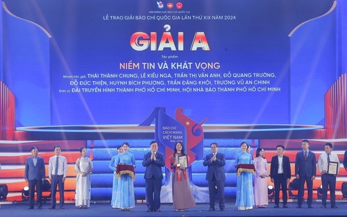 Lễ trao giải Báo chí Quốc gia lần thứ XIX năm 2024