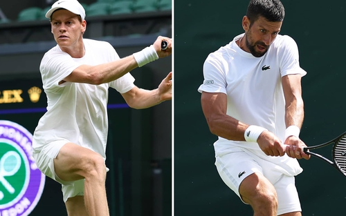 Kết quả bốc thăm Wimbledon 2025: Sinner và Djokovic khả năng gặp ở bán kết 