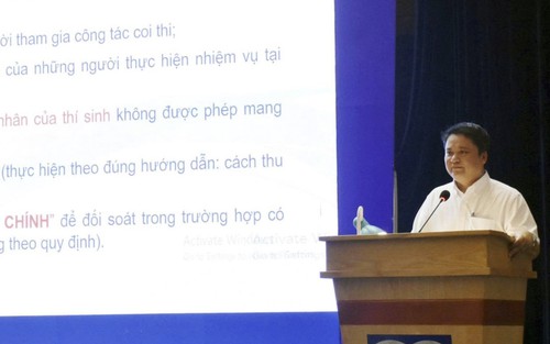 Kỳ thi vào lớp 10 Hà Nội nhấn mạnh nguyên tắc '3 không, 4 đúng và 6 rõ'
