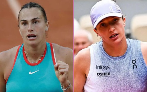 Lịch thi đấu Roland Garros hôm nay 5/6: 'Chung kết sớm' Sabalenka vs Swiatek