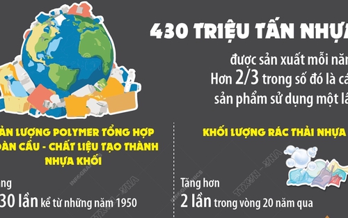 Cảnh báo nguy cơ ô nhiễm nhựa toàn cầu