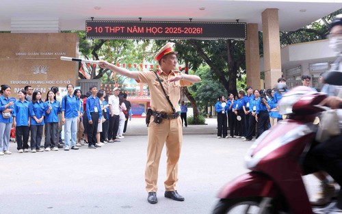 Công an Hà Nội đảm bảo an toàn phục vụ kỳ thi tuyển sinh vào lớp 10