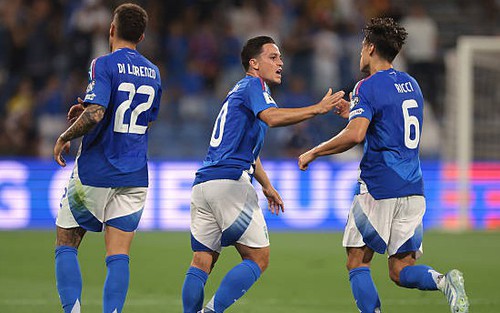 Tuyển Ý đã biết thắng ở vòng loại World Cup 2026 trong trận đấu chia tay HLV Spalletti