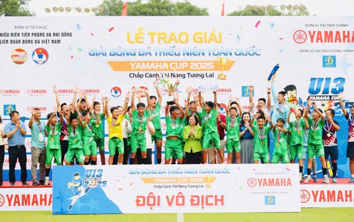 Thắng U13 SLNA, U13 Nam Định lần đầu vô địch U13 QG