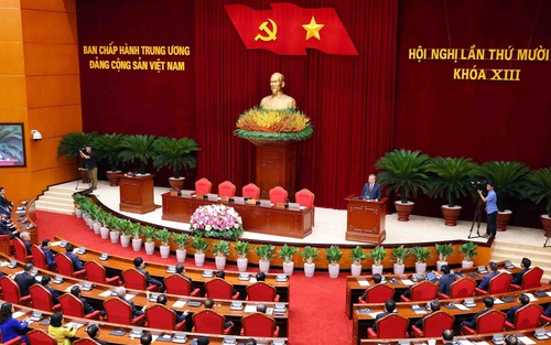 Thông báo Hội nghị lần thứ 12 Ban Chấp hành Trung ương Đảng khóa XIII
