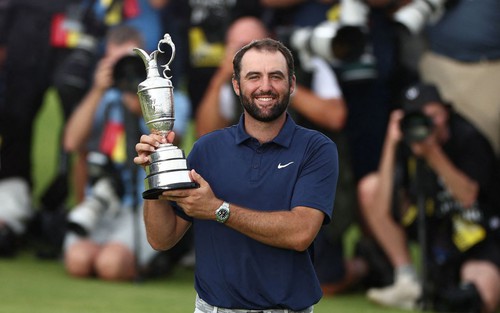Scottie Scheffler giành chức vô địch golf lịch sử và 81 tỷ tiền thưởng