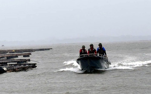 Cập nhật lúc 9h ngày 22/7: Bão số 3 trên vùng biển ven bờ Hưng Yên, Ninh Bình