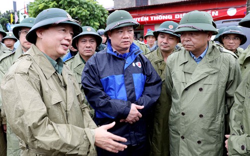 Phó Thủ tướng Trần Hồng Hà chỉ đạo công tác phòng, chống bão số 3 tại Hải Phòng và Hưng Yên