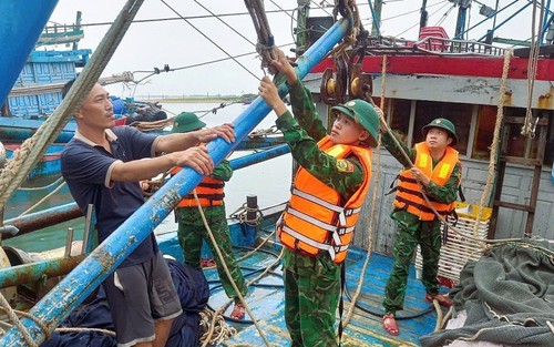Bão số 3: Bộ đội Biên phòng Nghệ An bám cơ sở, giúp dân “vượt” bão