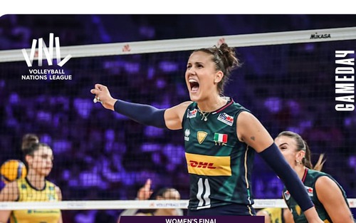 Kết quả bóng chuyền VNL 2025: Đánh bại Brazil, Ý bảo vệ thành công chức vô địch thế giới