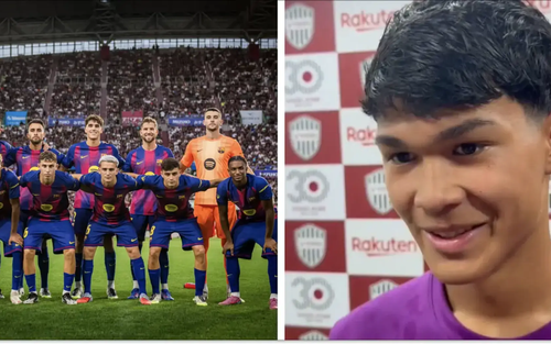 Cầu thủ 17 tuổi gốc Đông Nam Á gây sốt khi vào sân thay Rashford rồi ghi bàn cho Barcelona 