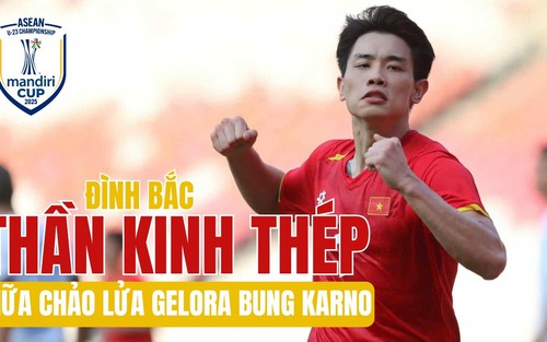 Thần kinh thép của Nguyễn Đình Bắc giữa chảo lửa Bung Karno