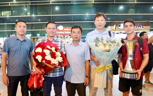 U23 Việt Nam được chào đón nồng nhiệt ở TP.HCM
