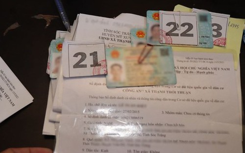 Chấn chỉnh tình trạng đổi số thứ tự làm căn cước công dân để trục lợi