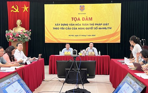 Xây dựng văn hóa tuân thủ pháp luật theo yêu cầu của Nghị quyết 66-NQ/TW