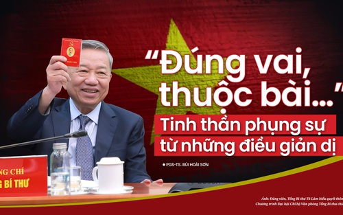“Đúng vai, thuộc bài…” - Tinh thần phụng sự từ những điều giản dị 