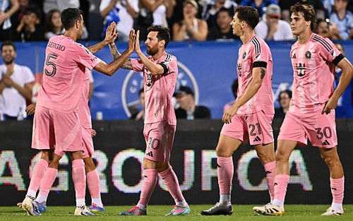 Messi lập cú đúp bàn thắng, Inter Miami nhấn chìm Montreal ở MLS