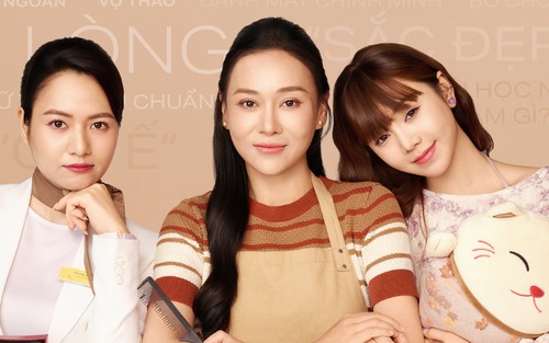 Ba "bóng hồng" Phương Oanh, Quỳnh Kool, Việt Hoa cùng tái xuất phim "giờ vàng" VTV