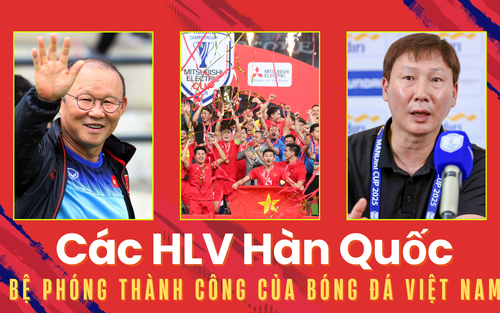 Các HLV Hàn Quốc: Bệ phóng thành công của bóng đá Việt Nam

