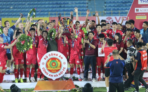 CAHN nổi bật ở cuộc đua vô địch V-League 2025/26