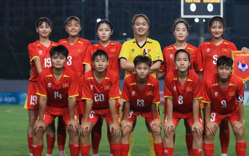 U20 nữ Việt Nam giành quyền tham dự VCK U20 nữ châu Á 2026