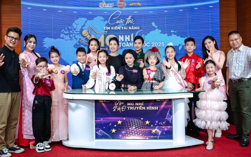 Tứ kết "MC nhí toàn quốc 2025": Sân chơi ý nghĩa giúp thiếu nhi lan tỏa tình yêu Tổ quốc