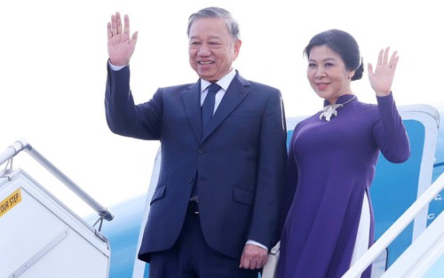 Tổng Bí thư Tô Lâm và Phu nhân kết thúc tốt đẹp chuyến thăm cấp Nhà nước tới Hàn Quốc
