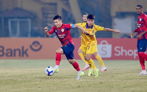 Bảng xếp hạng bóng đá V-League vòng 1 mùa giải 2025/26