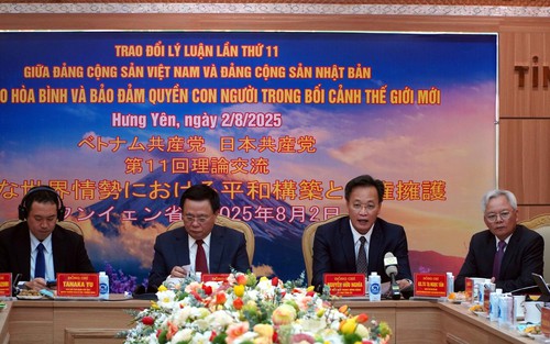 Đảng Cộng sản Việt Nam và Đảng Cộng sản Nhật Bản trao đổi lý luận lần thứ 11