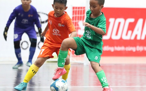 Giải bóng đá U9 toàn quốc Toyota Cup 2025: Xác định 8 đội bóng vào vòng tứ kết