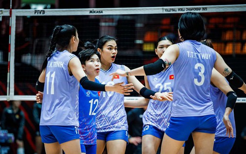 Thi đấu nỗ lực, ĐT bóng chuyền nữ Việt Nam vẫn thua trận thứ 2 ở giải thế giới