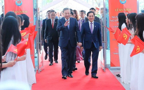 Tổng Bí thư Tô Lâm dự Lễ kỷ niệm 80 năm Ngày thành lập ngành Ngoại giao