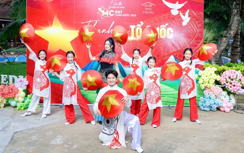 Lan tỏa "Thanh âm Tổ quốc" tại Bán kết MC Nhí 2025