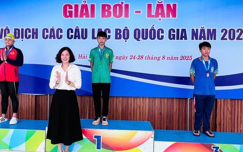 TP.HCM và Hà Nội thi đấu ấn tượng tại giải bơi, lặn các CLB toàn quốc 2025