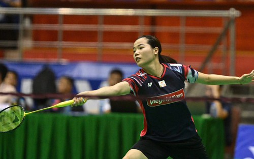 Hoa khôi cầu lông Việt Nam không thể tạo bất ngờ trước nhà vô địch Olympic ở giải thế giới