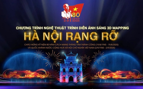 Chương trình nghệ thuật trình chiếu ánh sáng 3D Mapping