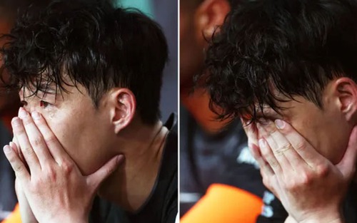 Son Heung min khóc nức nở trong trận chia tay Tottenham