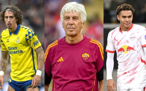 Gasperini lặng lẽ tạo hình hài Roma 