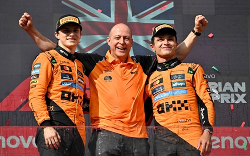 F1 chặng 14: McLaren ưu ái Lando Norris hơn Oscar Piastri?