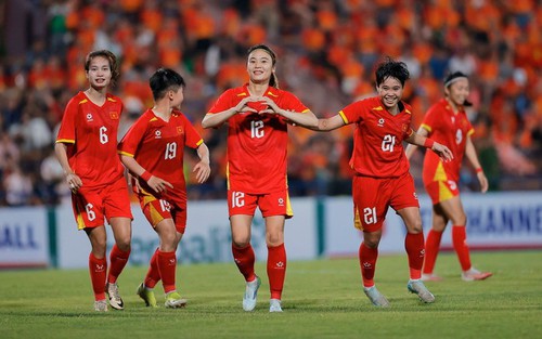 VTV5 VTV6 trực tiếp bóng đá Việt Nam vs Campuchia 19h30 hôm nay, giải nữ Đông Nam Á 2025