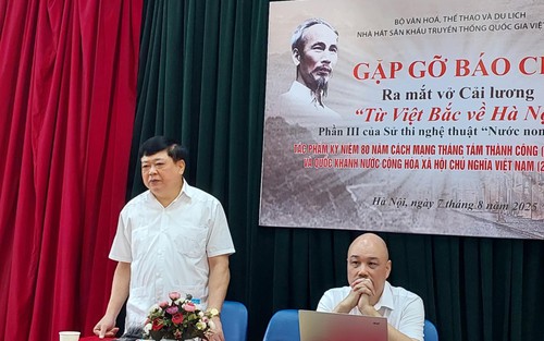 'Từ Việt Bắc về Hà Nội' - vở diễn về Hồ Chủ tịch trong năm 1945 lịch sử