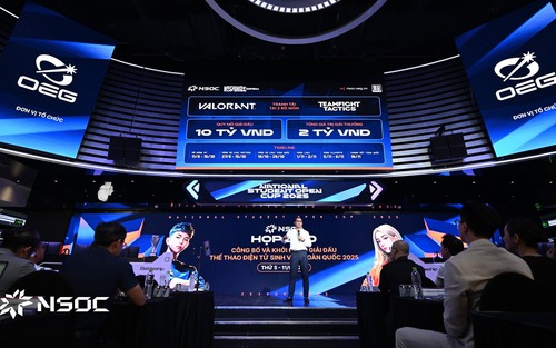 Giải đấu eSports sinh viên hàng đầu Việt Nam NSOC 2025 có tổng tiền thưởng lên tới 2 tỷ