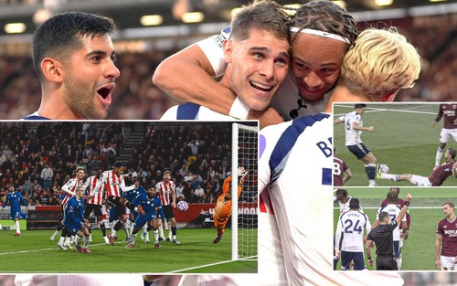 Ngoại hạng Anh đêm qua: Chelsea mất điểm cực tiếc nuối, Tottenham đại thắng nhờ bước ngoặt thẻ đỏ