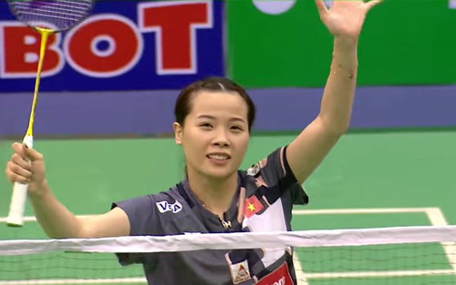 Nguyễn Thùy Linh thể hiện bản lĩnh khi hạ tài năng trẻ Hàn Quốc để lọt vào chung kết Vietnam Open